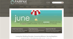 Desktop Screenshot of fairfaxumc.org